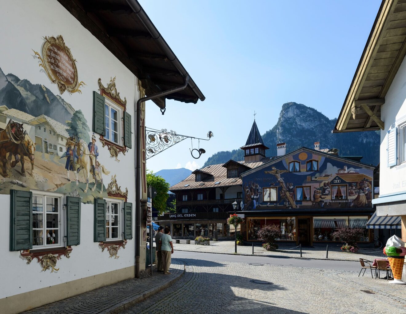 Oberammergau Ortszentrum